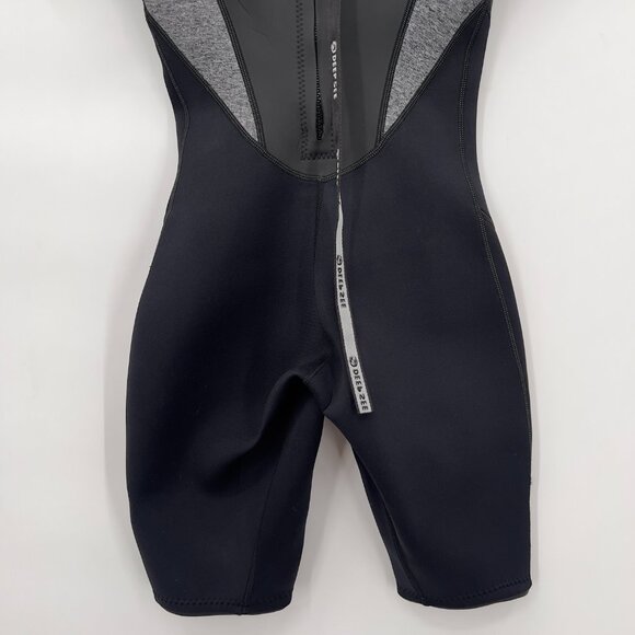 Deep See 2/2 Kids Shorty Wetsuit — Black & Gray, Size 5–6 - Picture 3 of 12